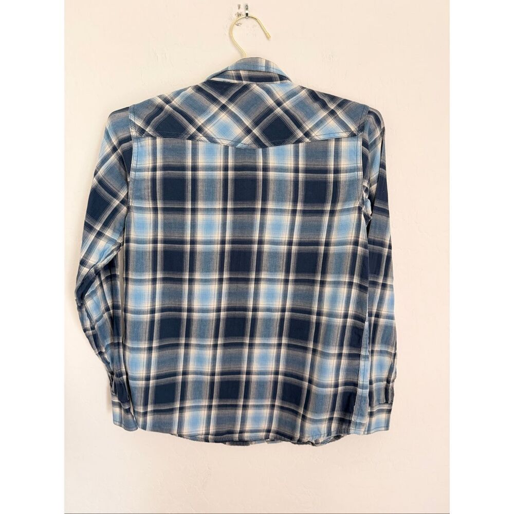 ARIAT Retro Fit Western Cowgirl Plaid Button Down Women's Shirt Size Large - Picture 6 of 8